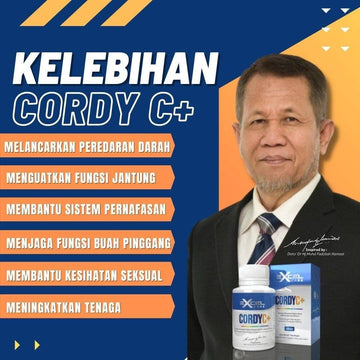 Excel Care, Cordy C+ Adult, 30 tablets x 1000 mg